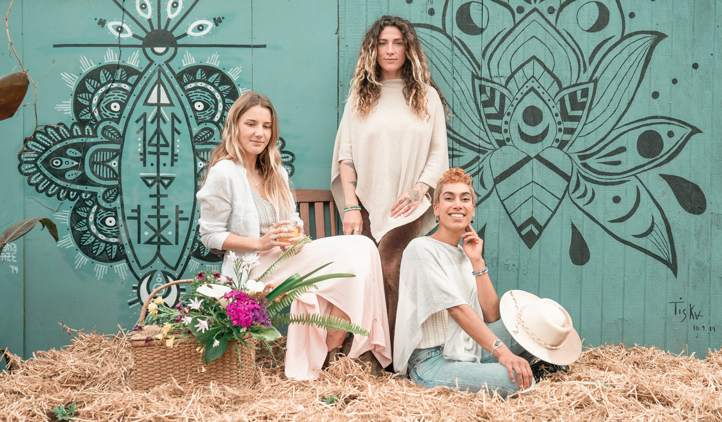 Poncho cashmere - Duna