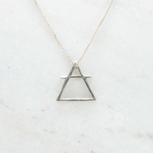Air Silver Necklace