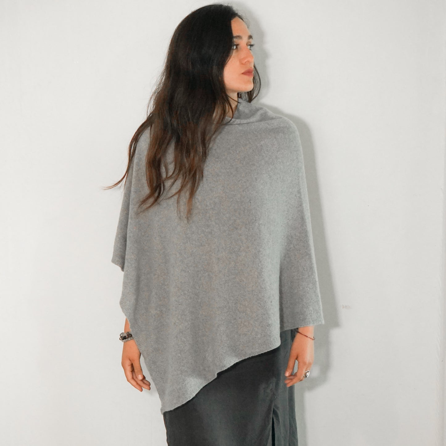 Poncho Cashmere - Tundra