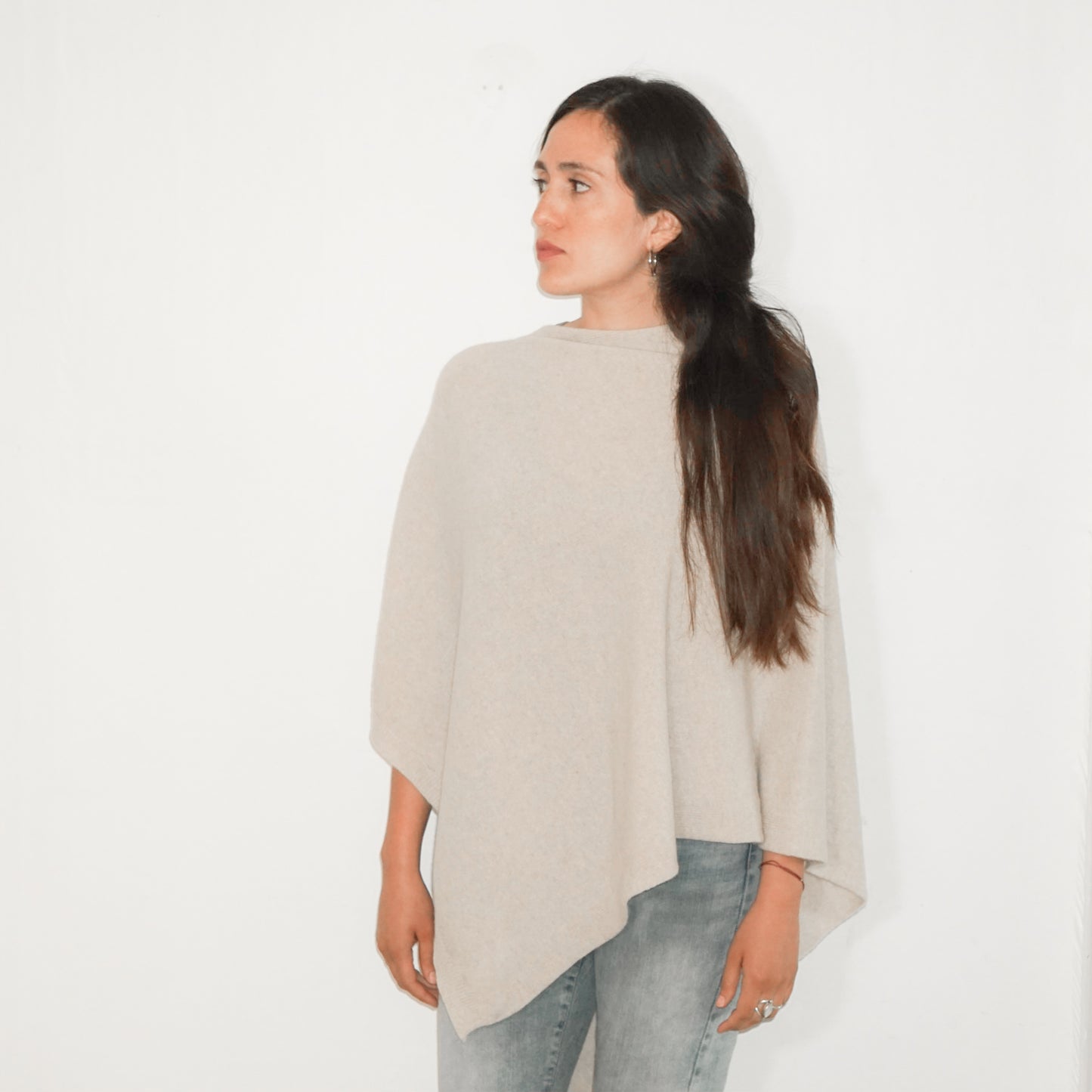Poncho cashmere - Duna