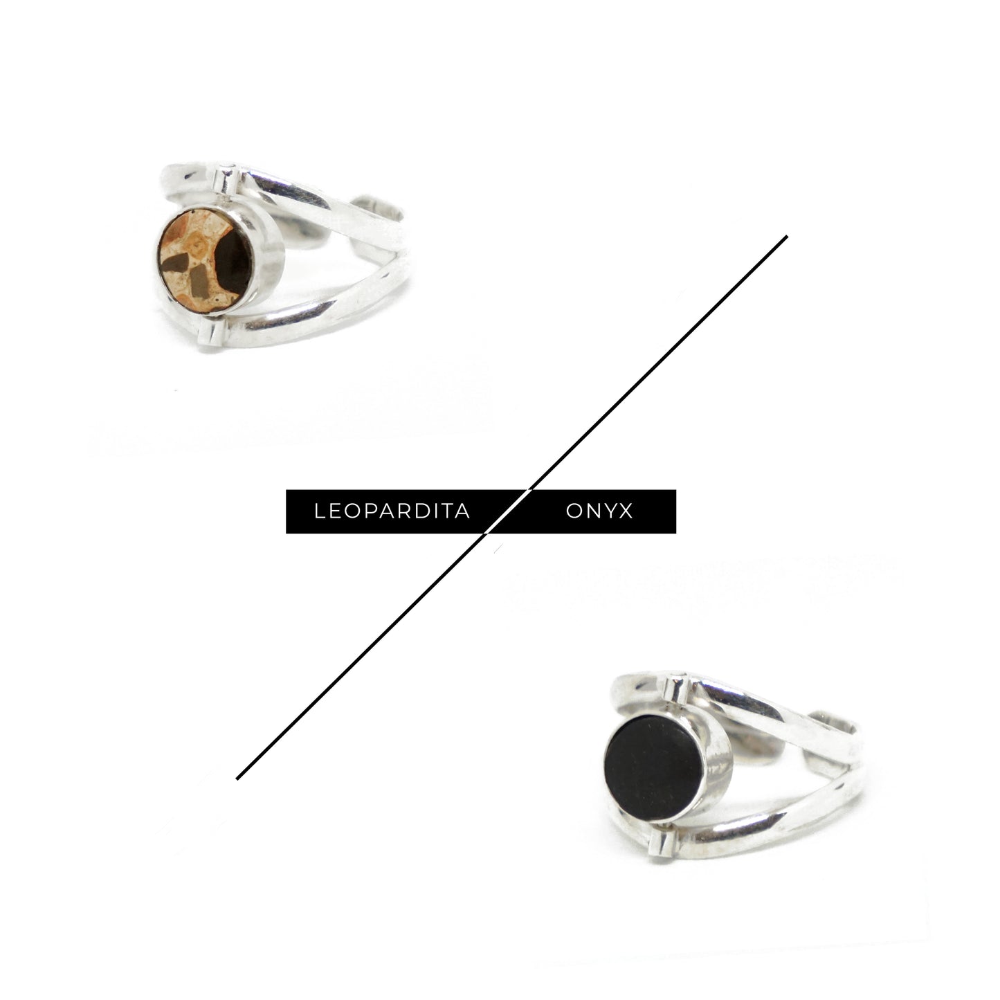 Petite Silver Reversible Ring