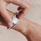 Round Silver Reversible Bracelet