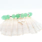 Aventurine and Silver bead bracelet