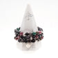 Tourmaline and Silver bead bracelet