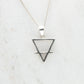 Earth Silver Necklace