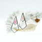 Pink Quartz Silver earrings