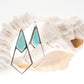 Amazonita Silver Earrings