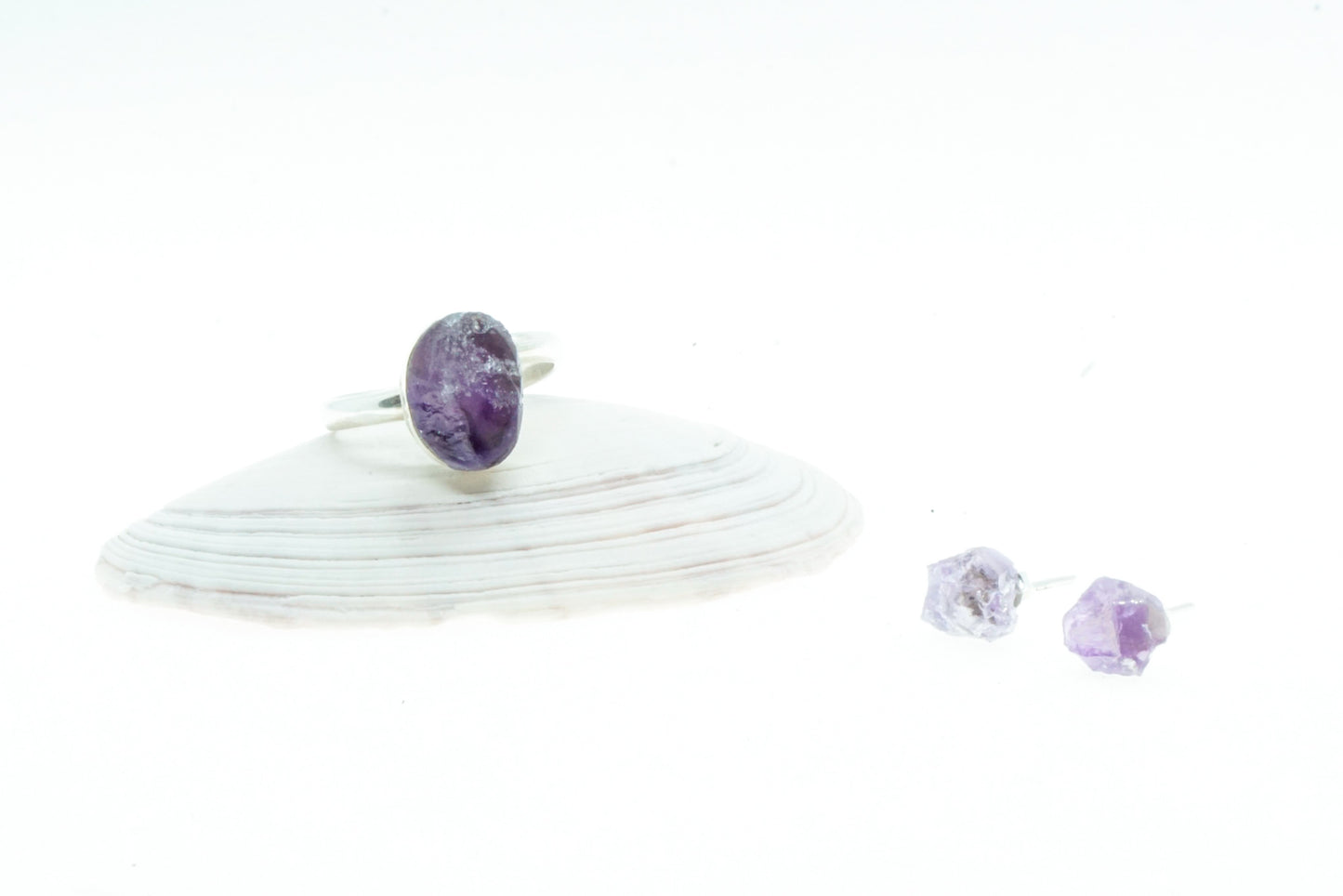 Amethyst Silver Ring