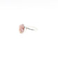 Pink Quartz Silver Ring