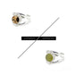Petite Silver Reversible Ring