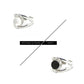 Petite Silver Reversible Ring