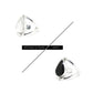 Drop Silver Reversible Ring