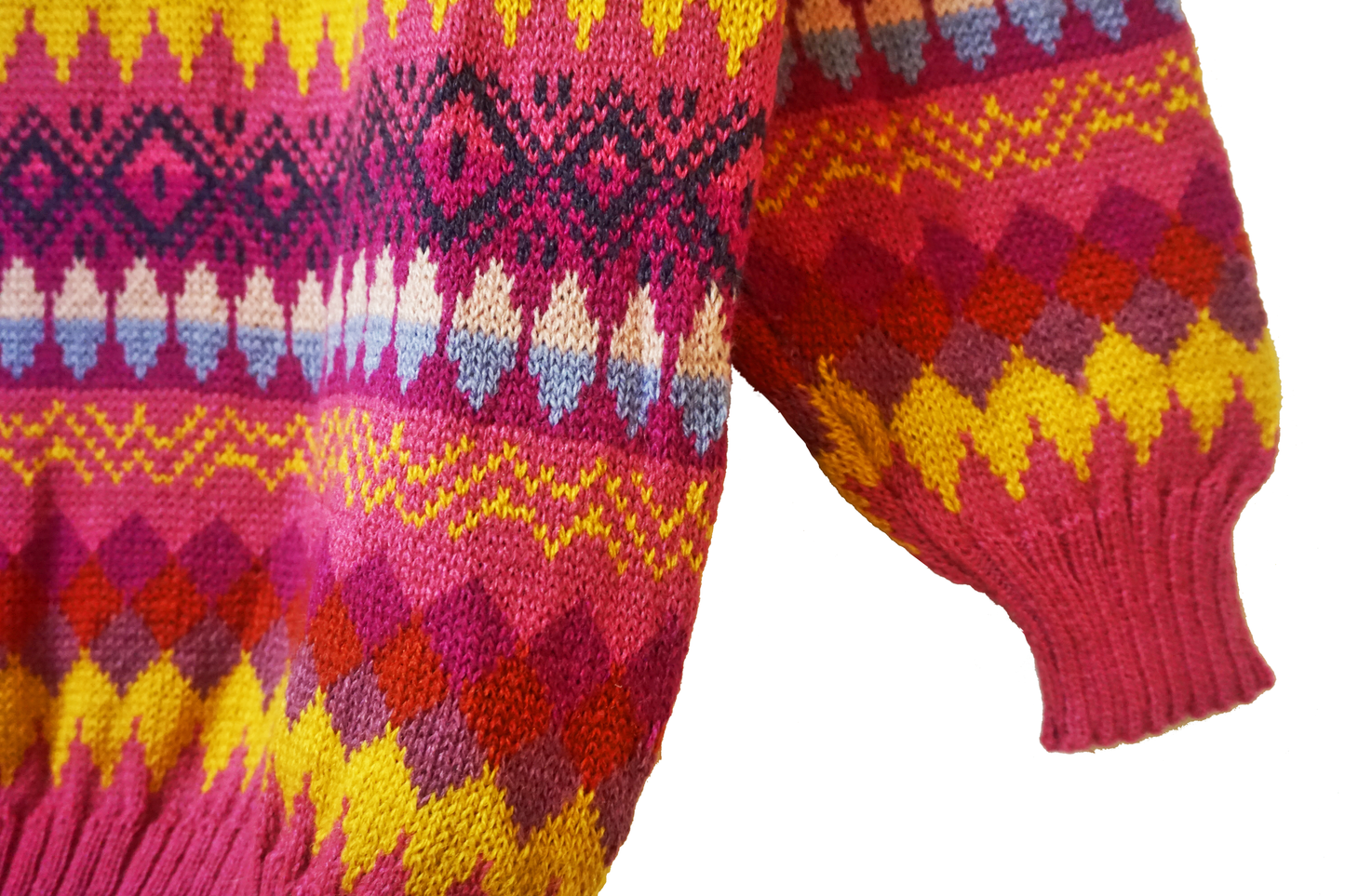 Alpaca Jumper Flamingo Pink