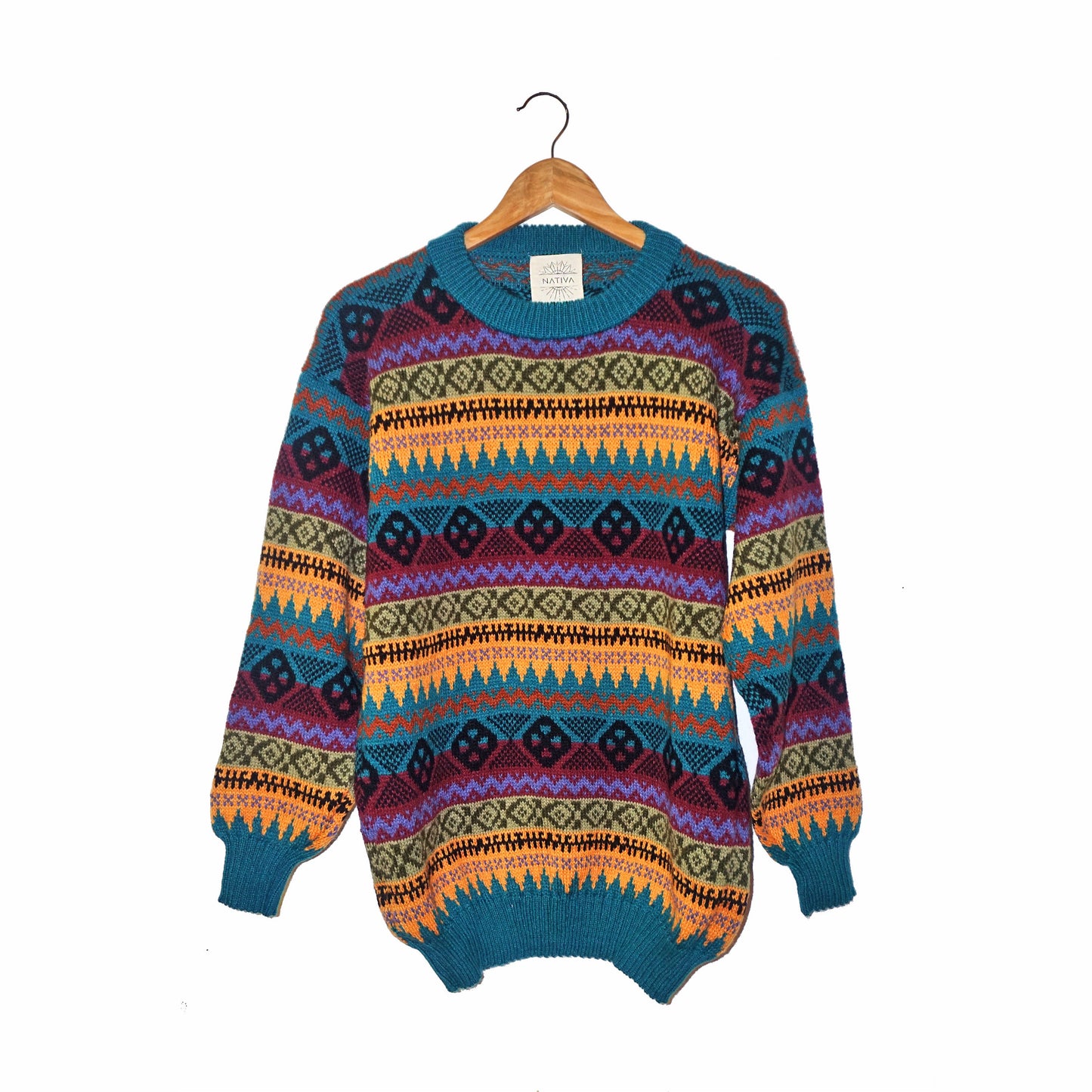 Alpaca Jumper Teal