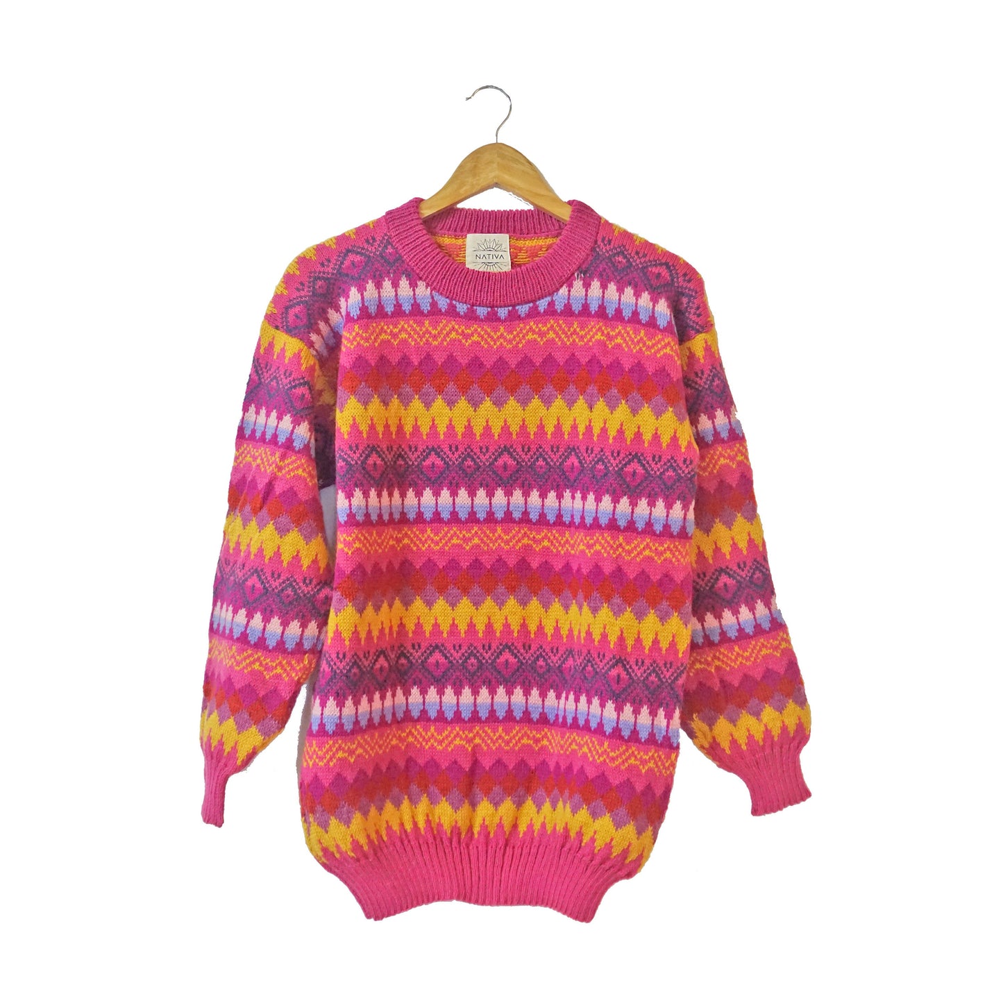 Alpaca Jumper Flamingo Pink