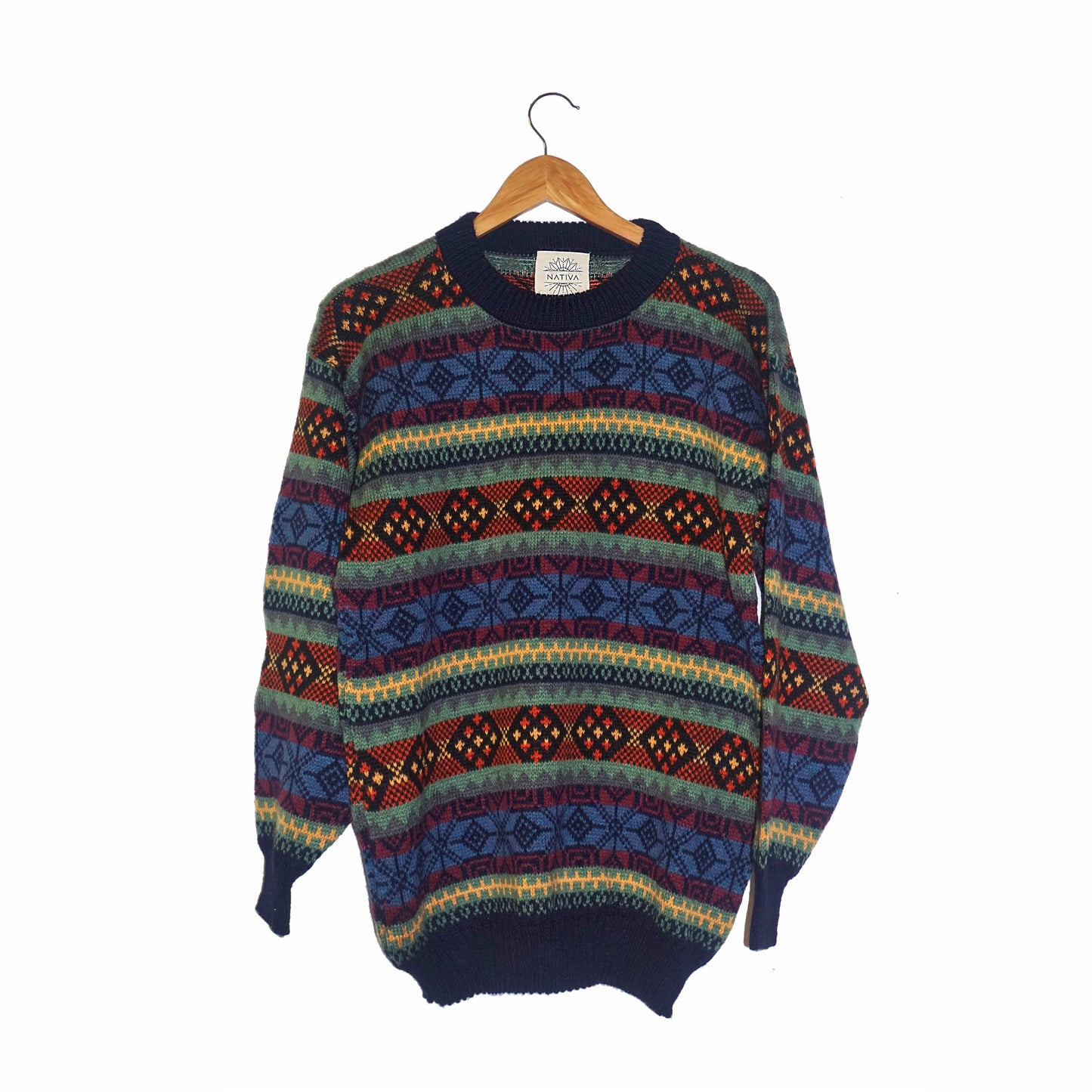 Alpaca Jumper Blue